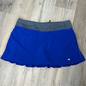 Road Runner Sports Womens Skort Size XL  Blue Running Tennis Golf  Skirt Shorts